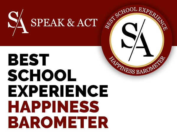 label SCHOOL happyness barometer